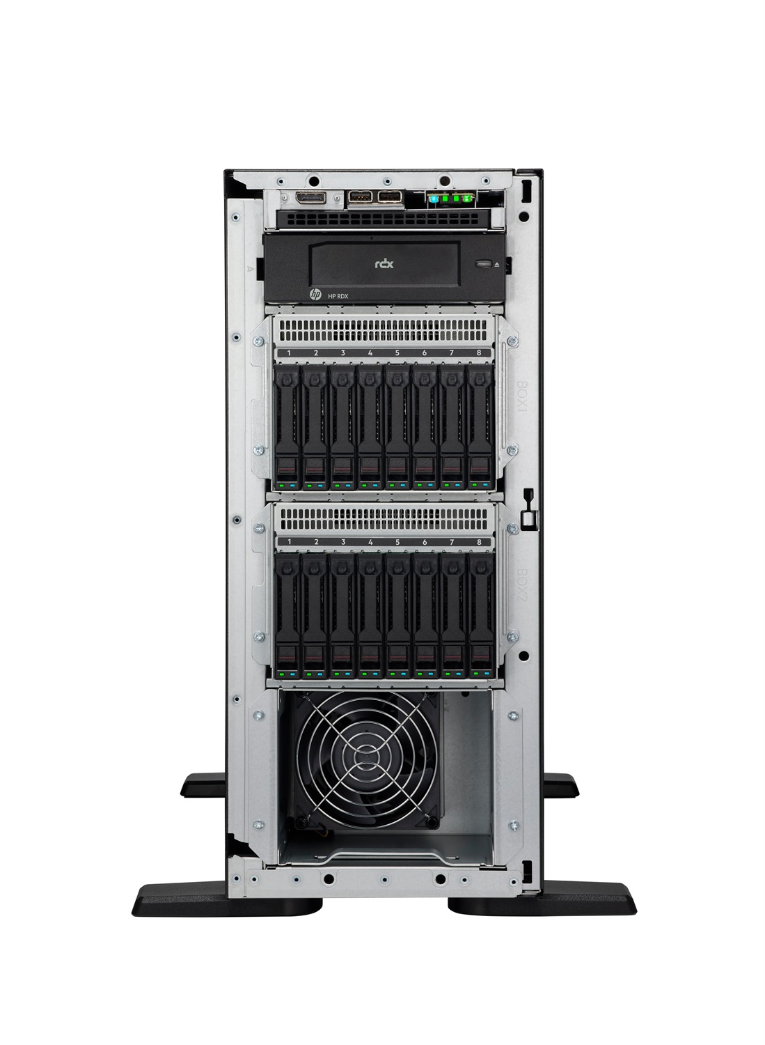 HPE ProLiant ML110 Gen11 - Server Tower 12-core Intel® Xeon® Silver 4510 2,4 GHz, 64 GB DDR5-SDRAM, 960 GB, 8x2.5 SFF, 2x480GB SSD, 2x1000W RPS
