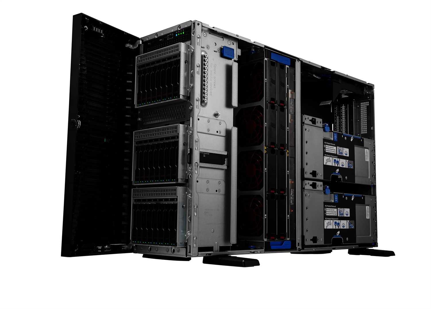HPE ProLiant ML350 Gen11 Server Tower 4.8 TB, Intel® Xeon® Silver 4514Y 2.0 GHz, 64 GB DDR5-SDRAM, 2x1000W