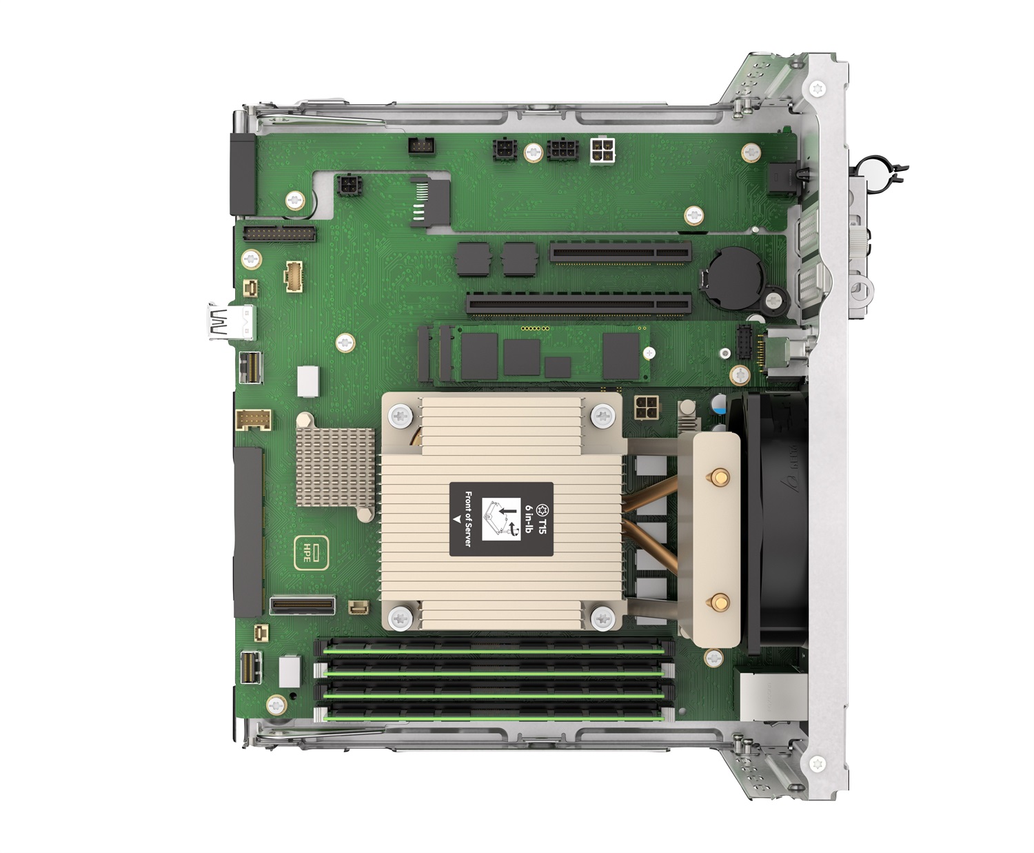 HPE ProLiant MicroServer Gen11 - Server Micro Tower 3.5GHz 4 core, 32GB RAM, 2x4TB HDD