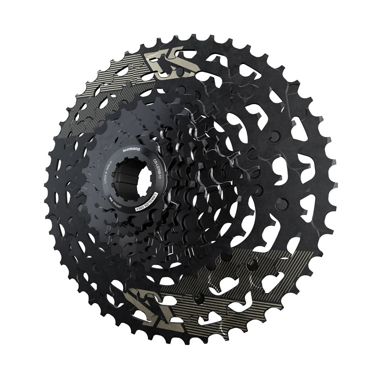 Shimano CS-LG700 Cassetta 11V Linkglide 11-50T per Ebike - Alluminio, Cambiate Fluide e Robuste