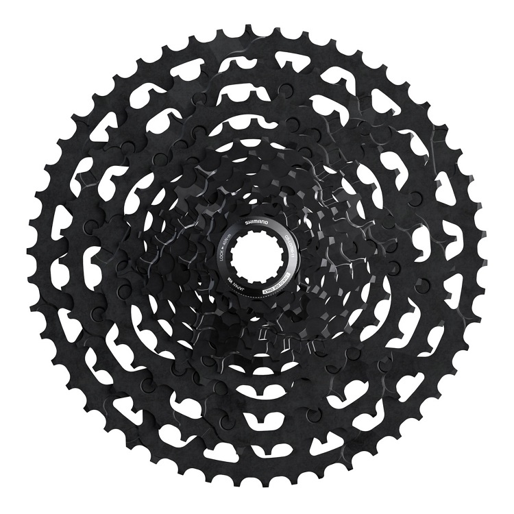 Shimano CS-LG700 Cassetta 11V Linkglide 11-50T per Ebike - Alluminio, Cambiate Fluide e Robuste