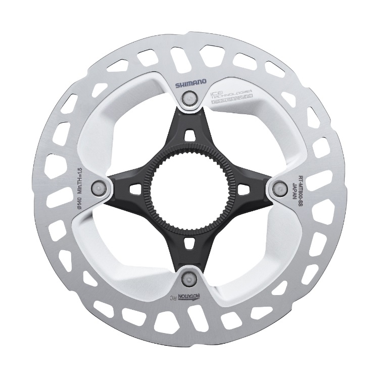 Shimano RT-MT800 Rotore Freno a Disco 180mm Center Lock Ice-Tech Freeza