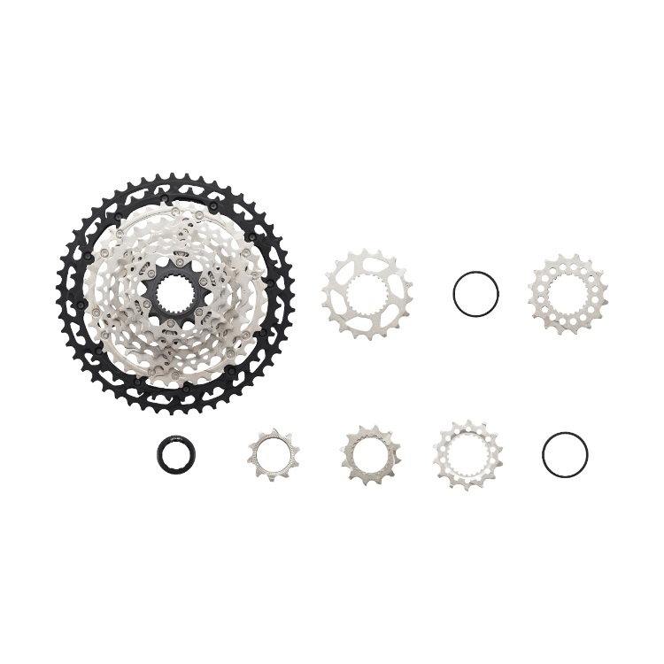 Shimano CS-M8100 Cassetta Pignoni 12 Velocità 10-45/10-51 per Bicicletta Unisex