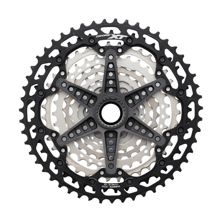 Shimano CS-M8100 Cassetta Pignoni 12 Velocità 10-45/10-51 per Bicicletta Unisex