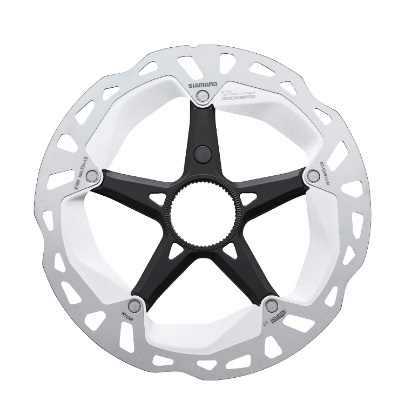 Shimano RT-EM810 Freno a Disco 180 mm Centre Lock - Argento, Unisex-Adulto