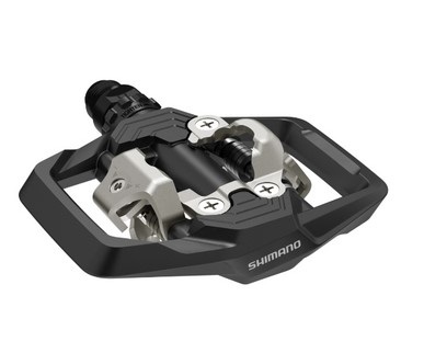 Shimano PD-ME700 Pedali SPD per MTB, Enduro e All-Mountain, Nero, 9/16 Inches, con Tacchette SM-SH51