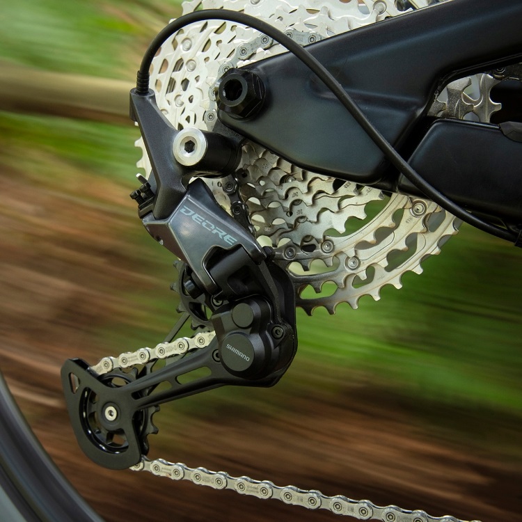 Shimano Deore M6100 Cambio Posteriore 12 Velocità Gabbia Lunga SGS - Compatibile con cassette fino a 51 denti