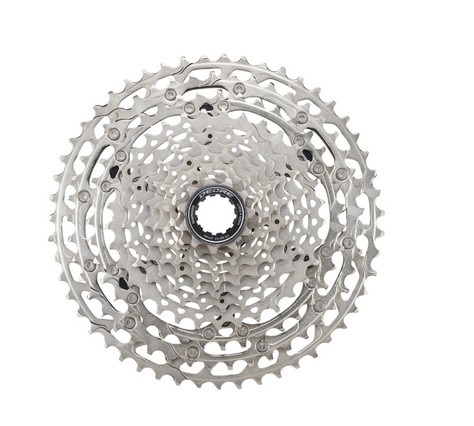 Shimano Deore M5100 Cassetta Pignoni 11V 11-51 Teeth Argento per MTB