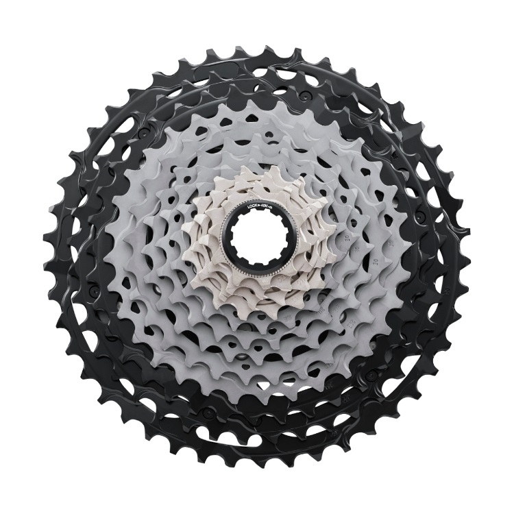 Shimano Cassetta XTR CS-M9101 12v - 10-51, Pignoni in Titanio, Alluminio e Acciaio, Compatibile con Micro Spline