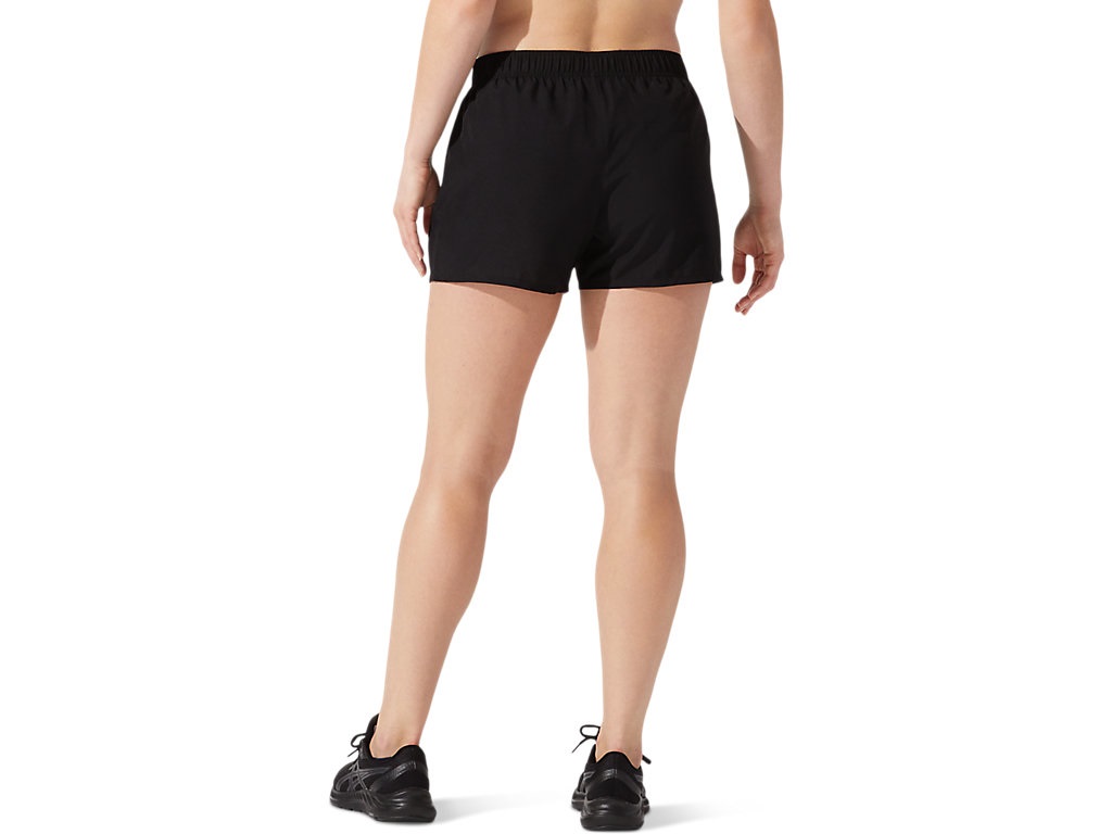 ASICS Core 4IN Short Pantaloncini Donna Performance Black - Leggeri, Asciugatura Rapida, Fascia Elasticizzata, Cordino Regolabile, Taglia S