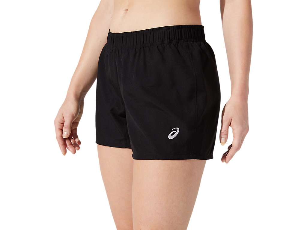 ASICS Core 4IN Short Pantaloncini Donna Performance Black - Leggeri, Asciugatura Rapida, Fascia Elasticizzata, Cordino Regolabile, Taglia S