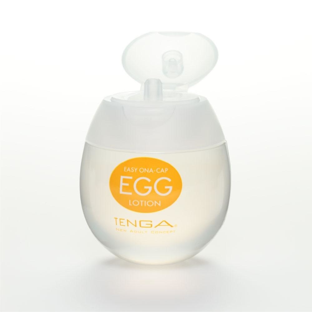 Tenga Egg Lotion 65 ml - Lozione lubrificante a base d'acqua per giochi erotici, senza silicone, con ingredienti idratanti