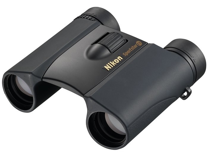 Nikon Sportstar EX Binocolo 8x25, Nero - Pieghevole, Leggero, Impermeabile e Anti-Appannamento