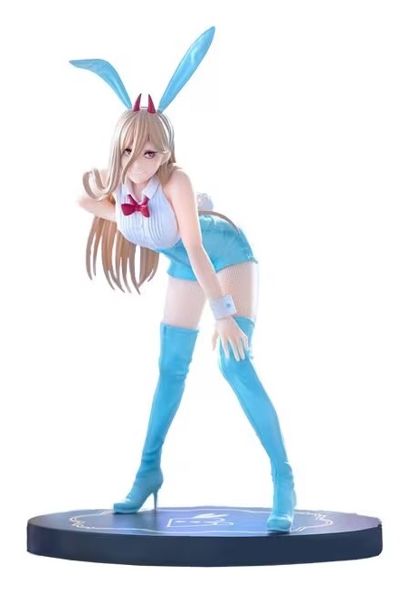 Furyu Power Blu Chiaro - Figura 25 cm della collezione Bicute Bunnies di Chainsaw Man