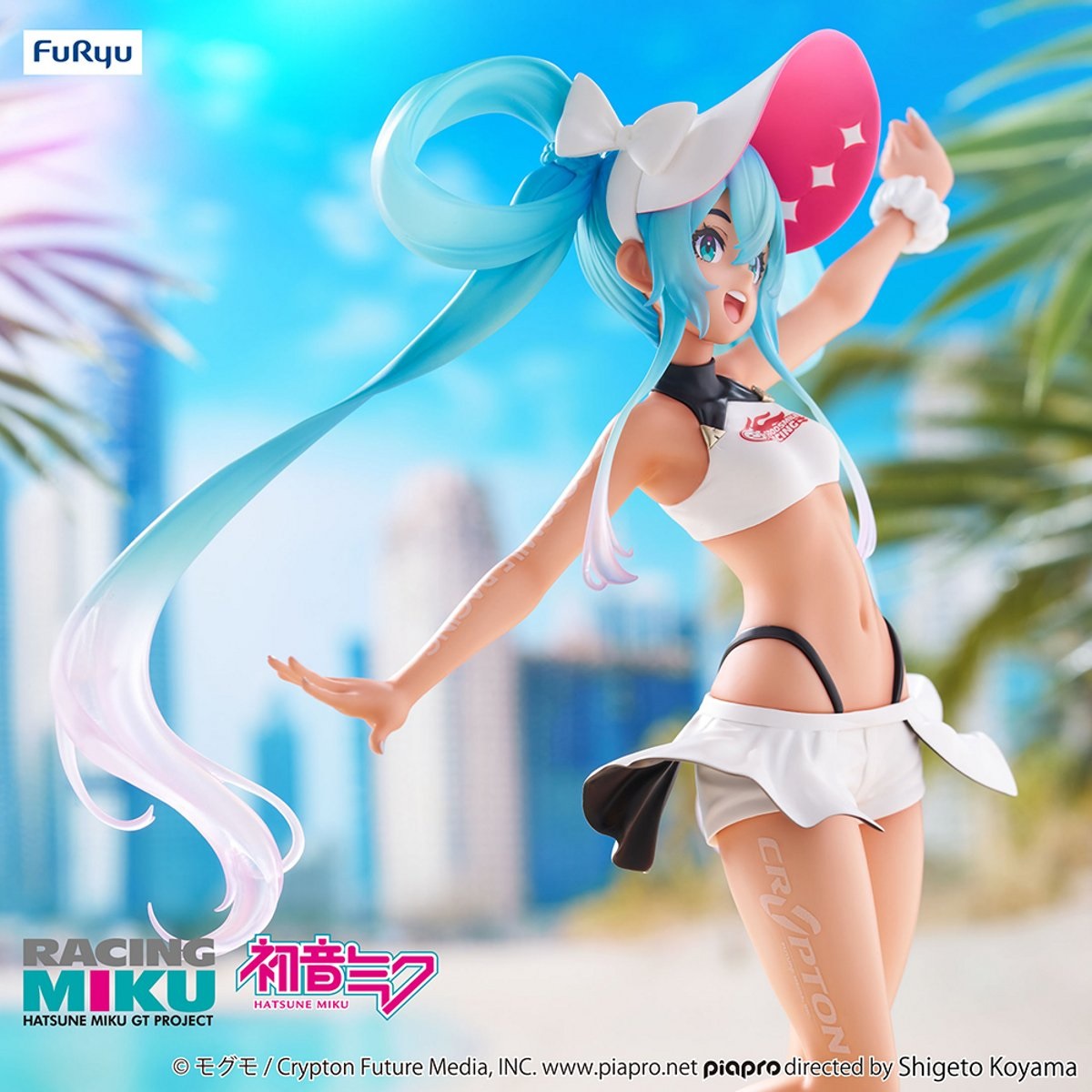 FuRyu Hatsune Miku Paint Girl Version Figura da Collezione 23 cm - Trio-Try-it