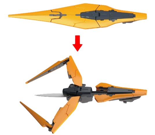 Bandai Gundam Kyrios Master Grade MG 1/100 Model Kit - Multicolore