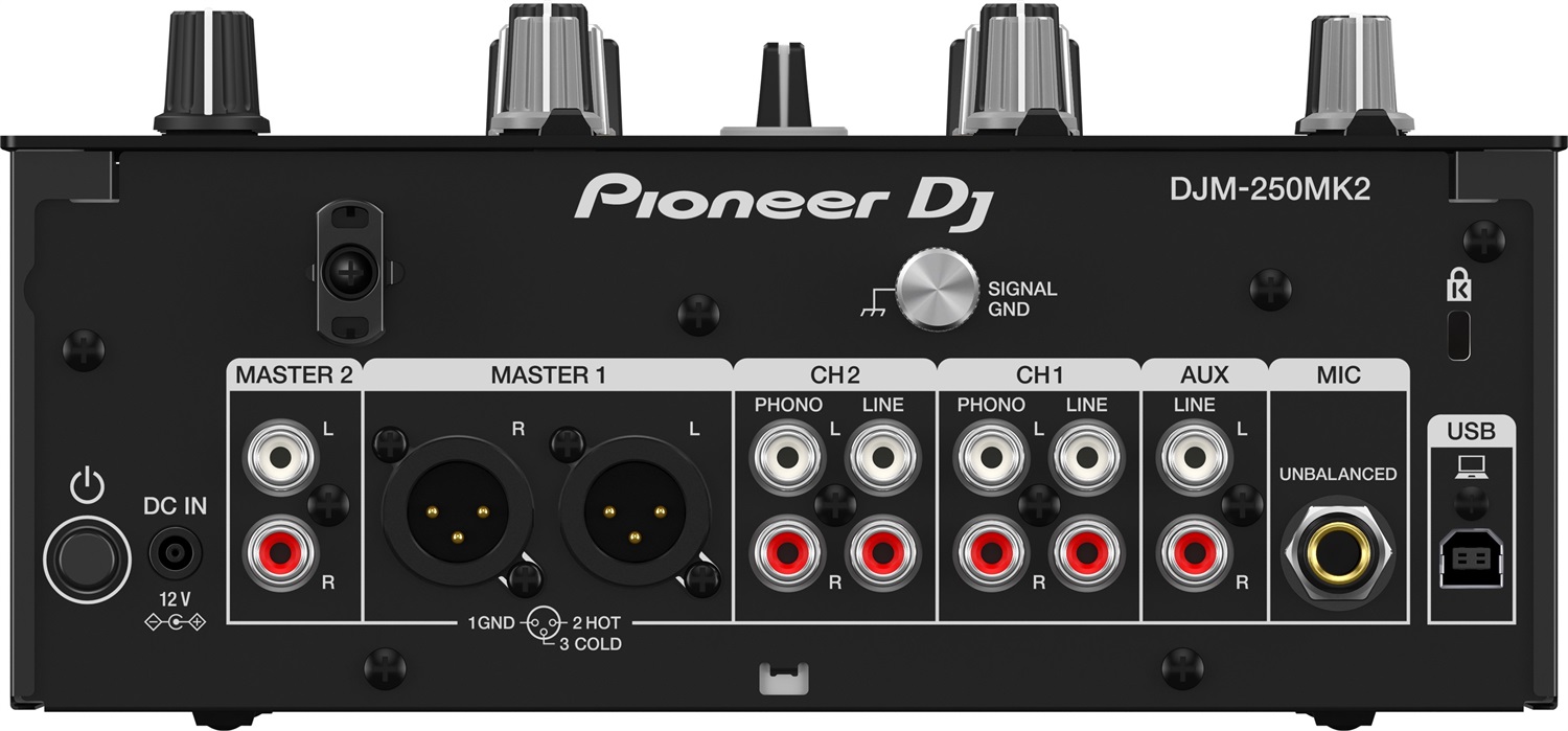 Pioneer DJ DJM-250MK2 Mixer Audio 2 Canali con Fader Magvel, Sound Color FX e Frequenza 20-20000 Hz