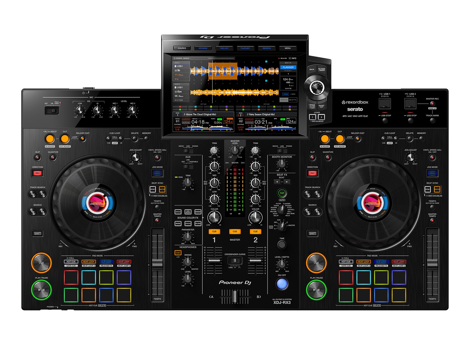Pioneer DJ XDJ-RX3 - Controller DJ All-in-one 2 Canali Nero con REKORDBOX e USB