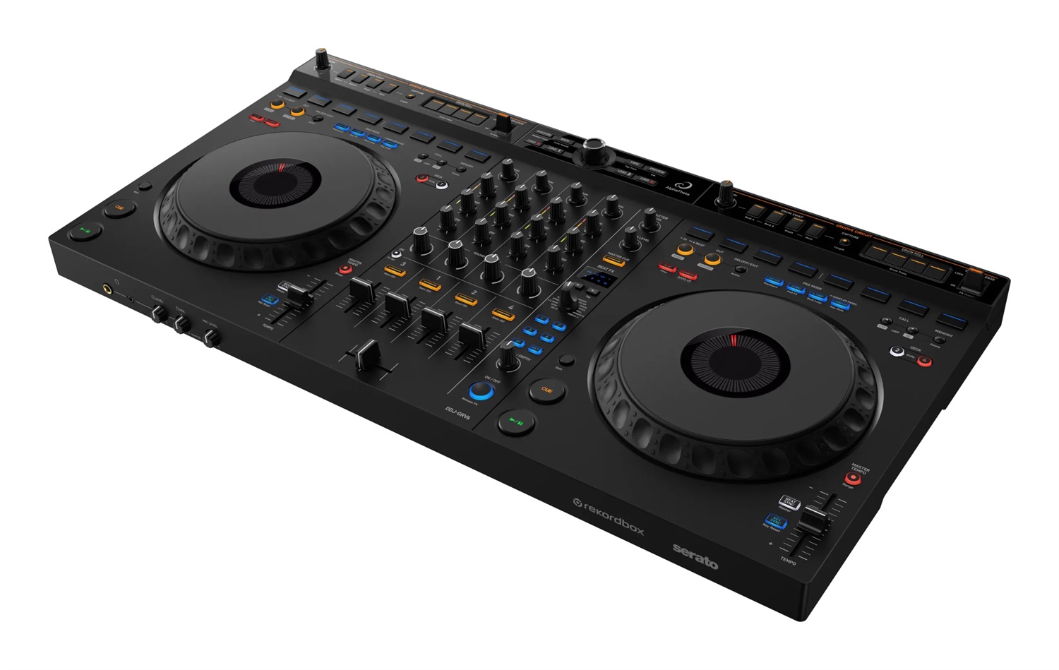 Pioneer DDJ-GRV6 Controller DJ 4 Canali con Groove Circuit - Compatibile con Rekordbox e Serato DJ Pro, USB Tipo-C, Nero