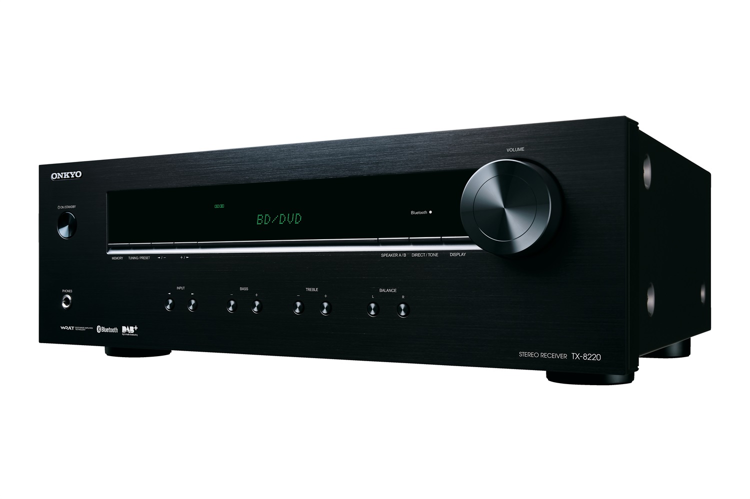 ONKYO TX-8220 Sintoamplificatore Stereo 100 W 2.1 canali Nero con Connettività Cablata e Sintonizzatore DAB /FM