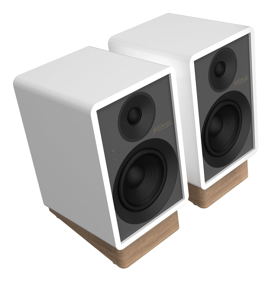 Onkyo GX-30ARC - Casse Amplificate Bianche con 4 Woofer, HDMI ARC, USB-C e Bluetooth 5.3
