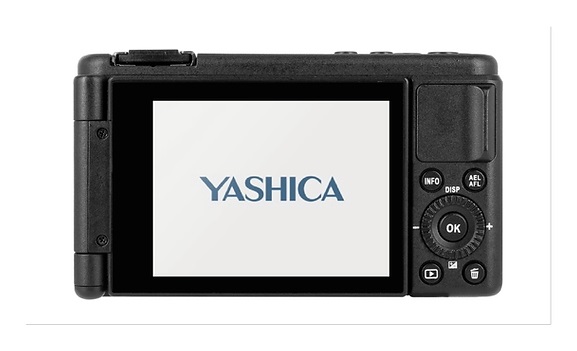 Yashica City 100 Fotocamera Compatta Nero - 72 MP CMOS, Zoom Ottico 3x, Wi-Fi, Video 4K