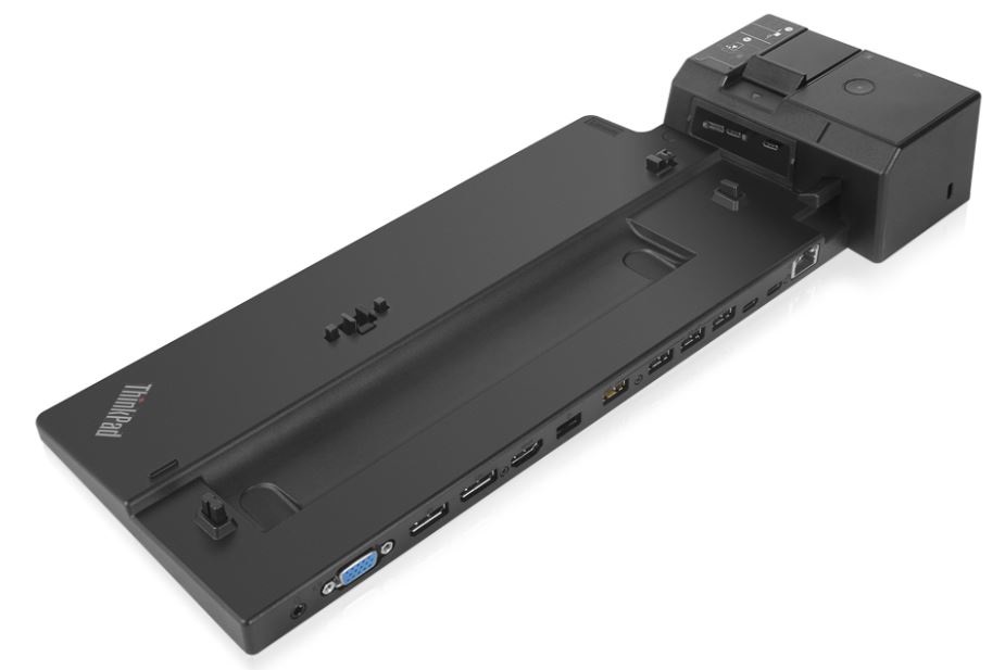 Lenovo ThinkPad Ultra Docking Station 40AJ0135EU - 135 Watt, compatibile con L480, L580, P52s, T480, T480s, X280, Ethernet 10/100/1000 Mbit/s, Nero