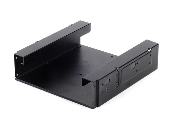 SilverStone SST-SDP10B - Adattatore 5.25 a 1 slot 3.5 e 2 slot 2.5 HDD