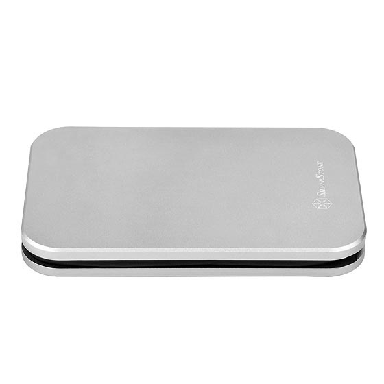 SilverStone SST-MMS02C - Custodia esterna per HDD/SSD USB Type-C in alluminio, resistente all'acqua e antipolvere