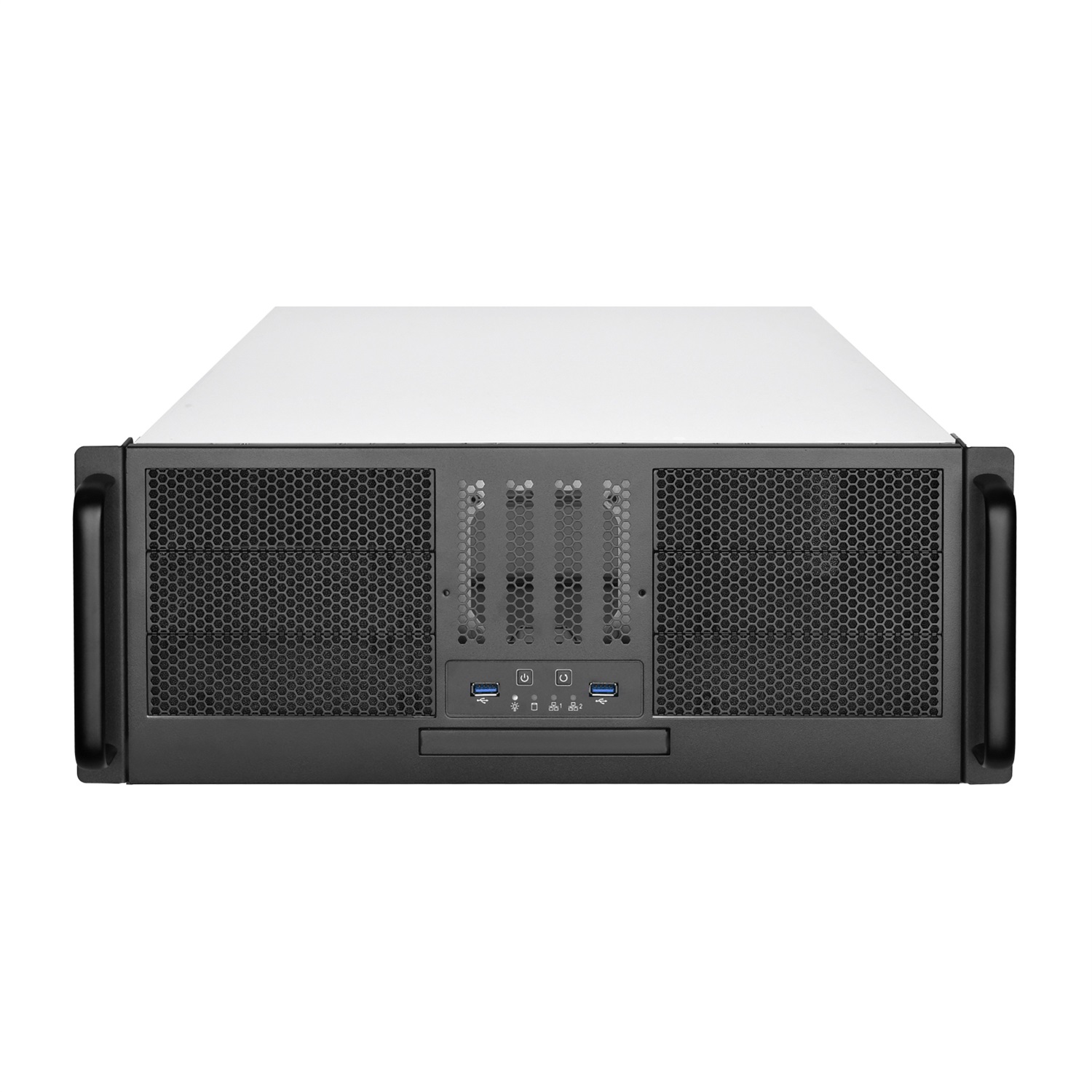 Silverstone SST-RM41-506 Case PC Supporto Rack 4U per Server - Compatibile con ATX, CEB, micro ATX, Mini-ITX