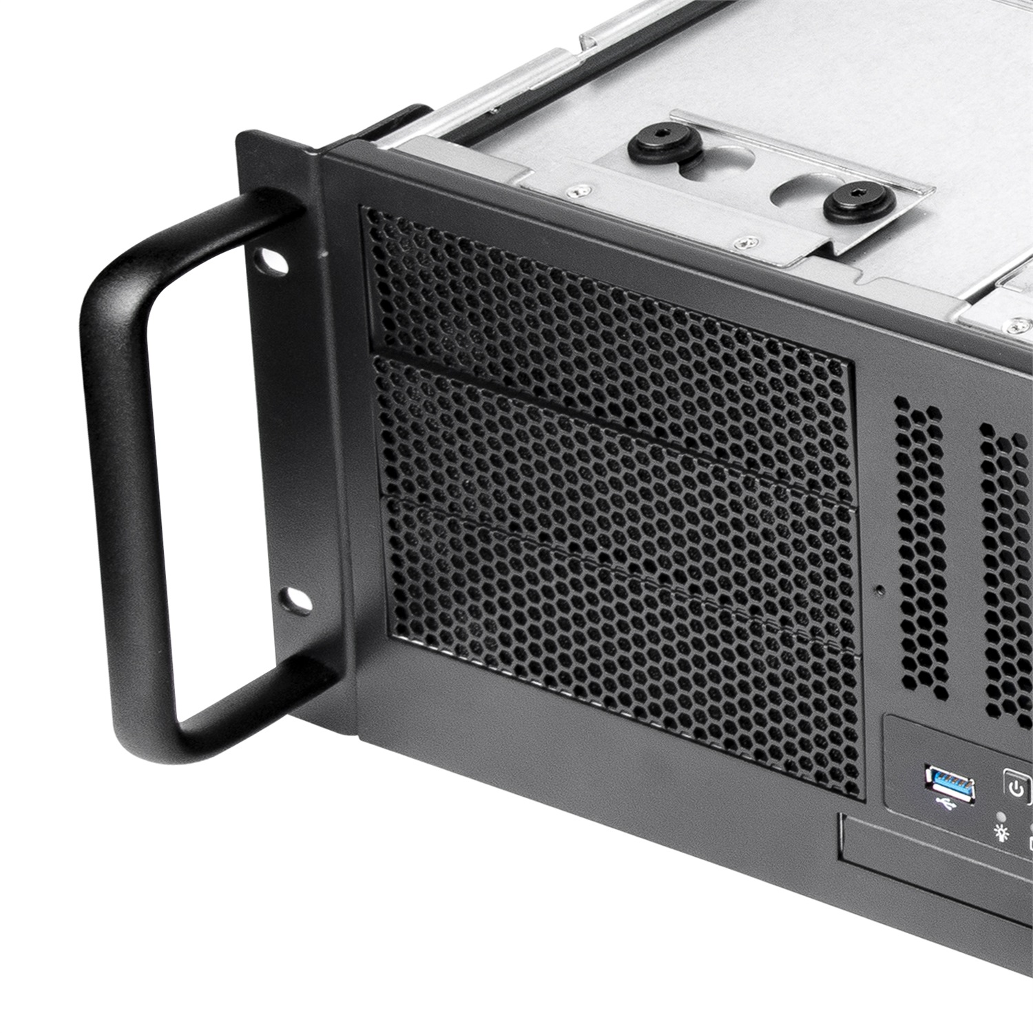 Silverstone SST-RM41-506 Case PC Supporto Rack 4U per Server - Compatibile con ATX, CEB, micro ATX, Mini-ITX