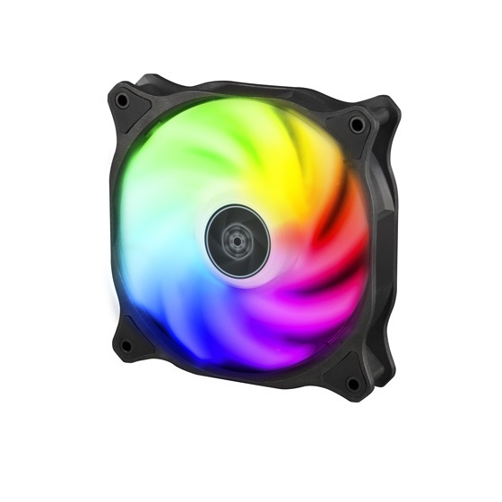SilverStone Air Blazer 120R Ventilatore 120 mm RGB Idraulico Nero con Lama Trasparente