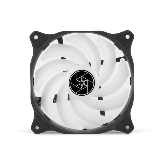 SilverStone Air Blazer 120R Ventilatore 120 mm RGB Idraulico Nero con Lama Trasparente