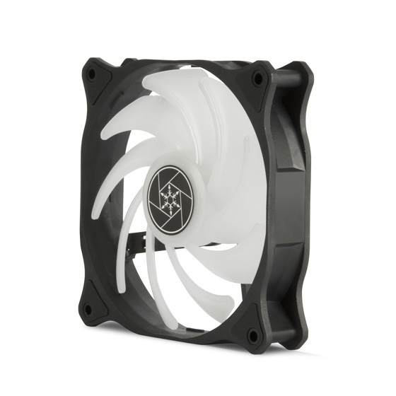 SilverStone Air Blazer 120R Ventilatore 120 mm RGB Idraulico Nero con Lama Trasparente