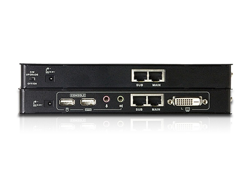 ATEN Estensore KVM USB DVI Cat 5 con Audio e RS-232 - 60 m, Risoluzione fino a 1920 x 1200