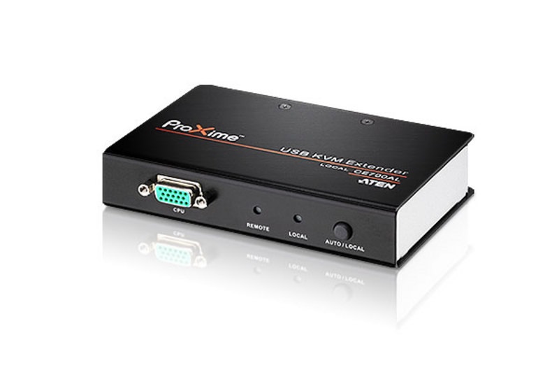 ATEN CE700A Extender KVM USB VGA - 150 m, Risoluzione 1280 x 1024, Nero