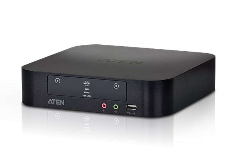 ATEN Switch KVMP per Doppio Schermo Mini DisplayPort (ThunderBolt) 2 USB - Modello CS1942