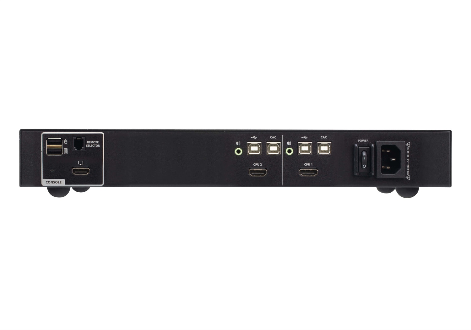 ATEN Switch KVM Sicuro HDMI USB a 2 Porte con CAC - 4K Ultra HD e Risoluzione 3840 x 2160