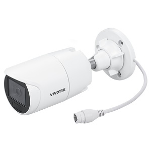 VIVOTEK IB9383-HV Telecamera di Sorveglianza Bullet IP da Esterno 5 MP con Risoluzione 2560 x 1920 Pixel, IR e PoE
