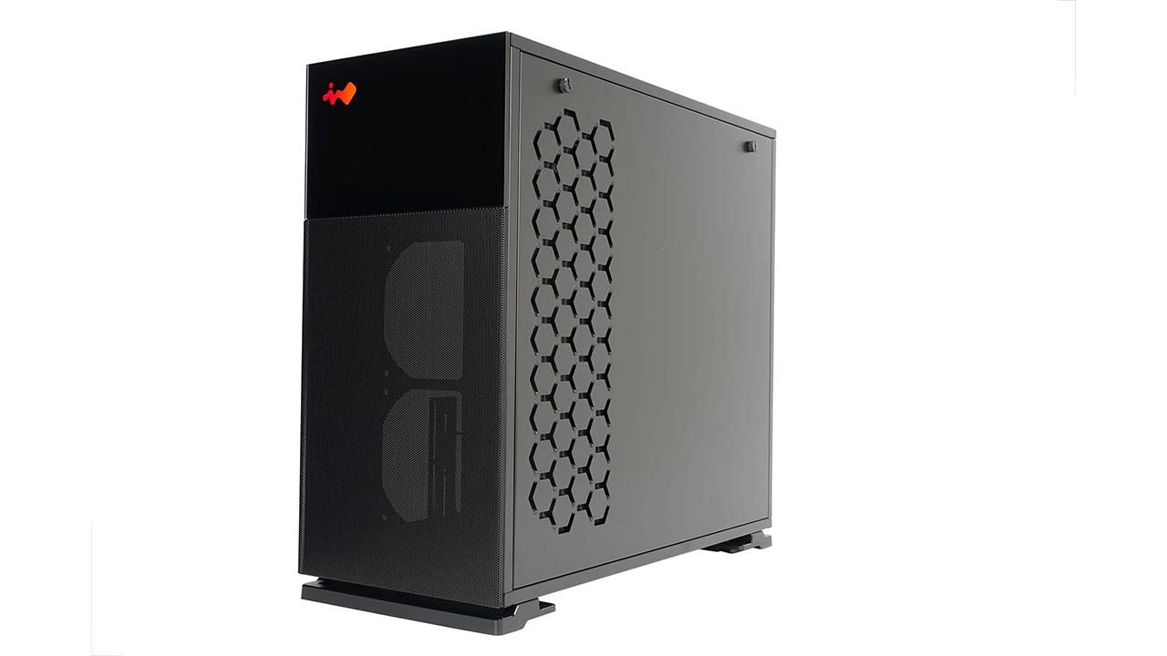 In Win 127 Midi Tower Nero con Finestra in Vetro Temperato - Compatibile ATX, micro ATX, Mini-ITX