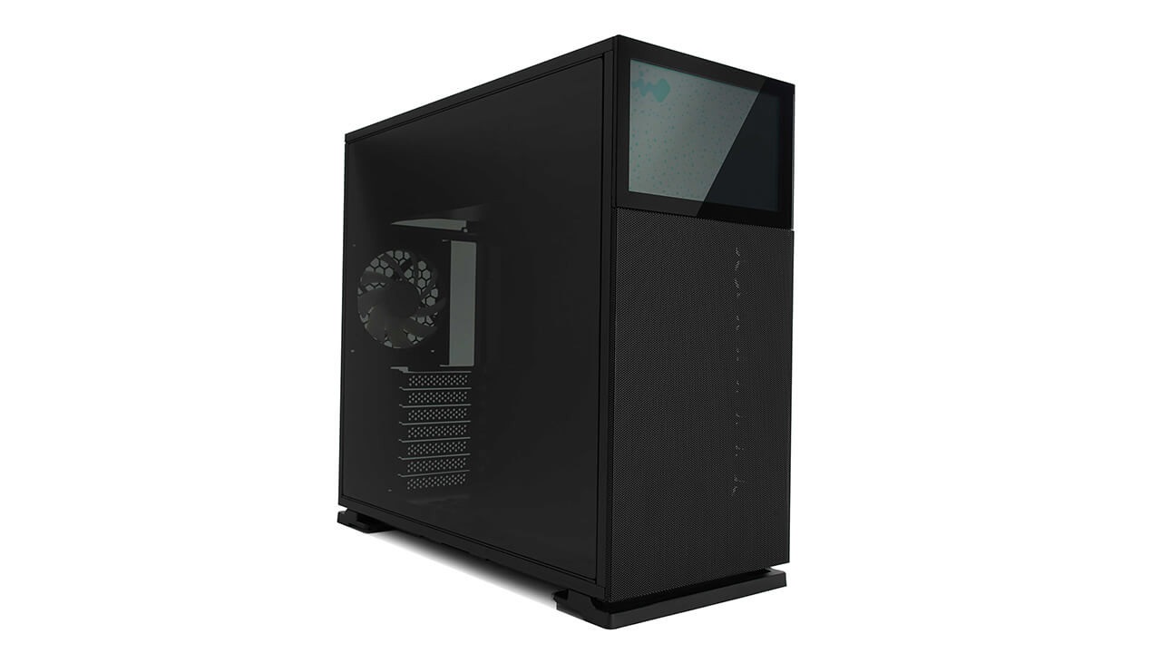 In Win N127 Midi Tower Nero con Pannello in Vetro Temperato - Compatibile ATX, micro ATX, Mini-ITX