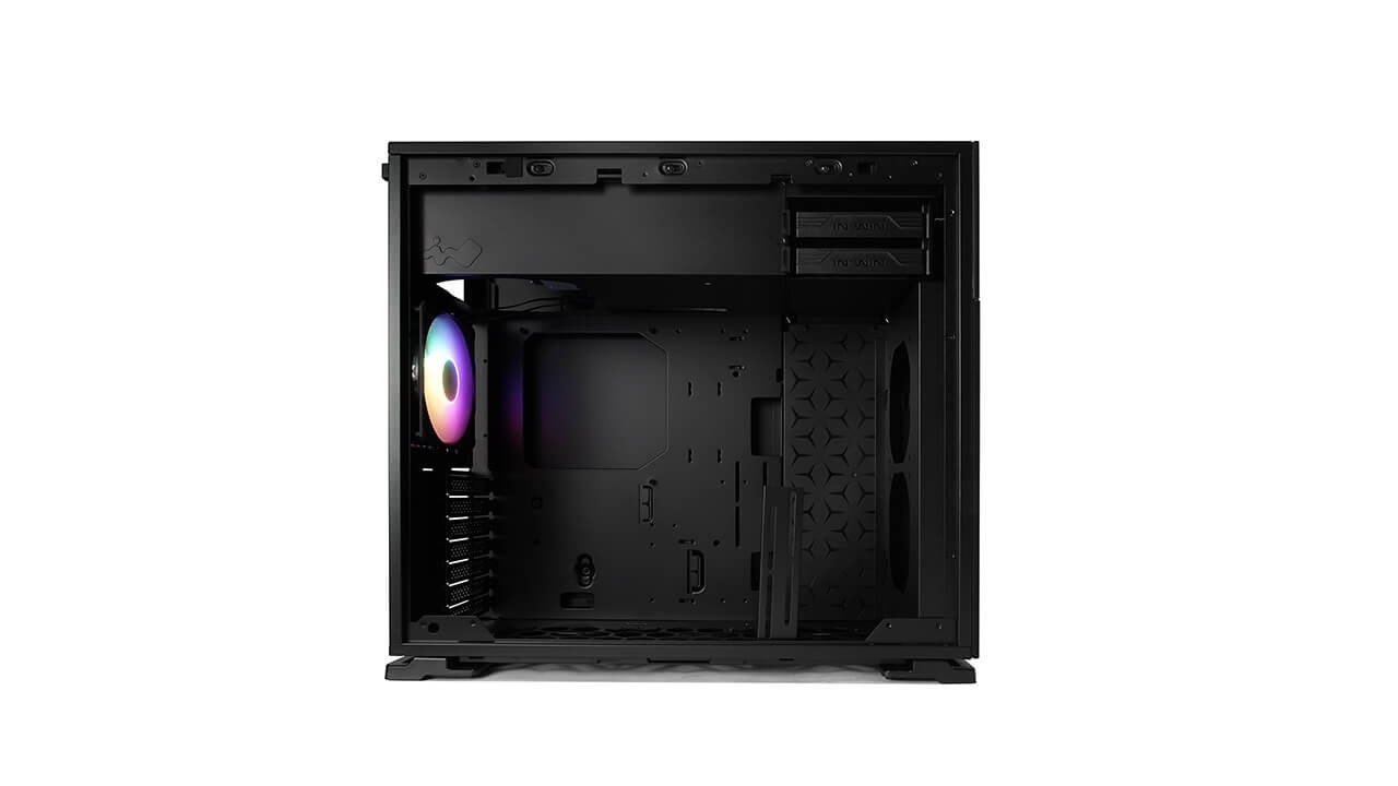 In Win N127 Midi Tower Nero con Pannello in Vetro Temperato - Compatibile ATX, micro ATX, Mini-ITX