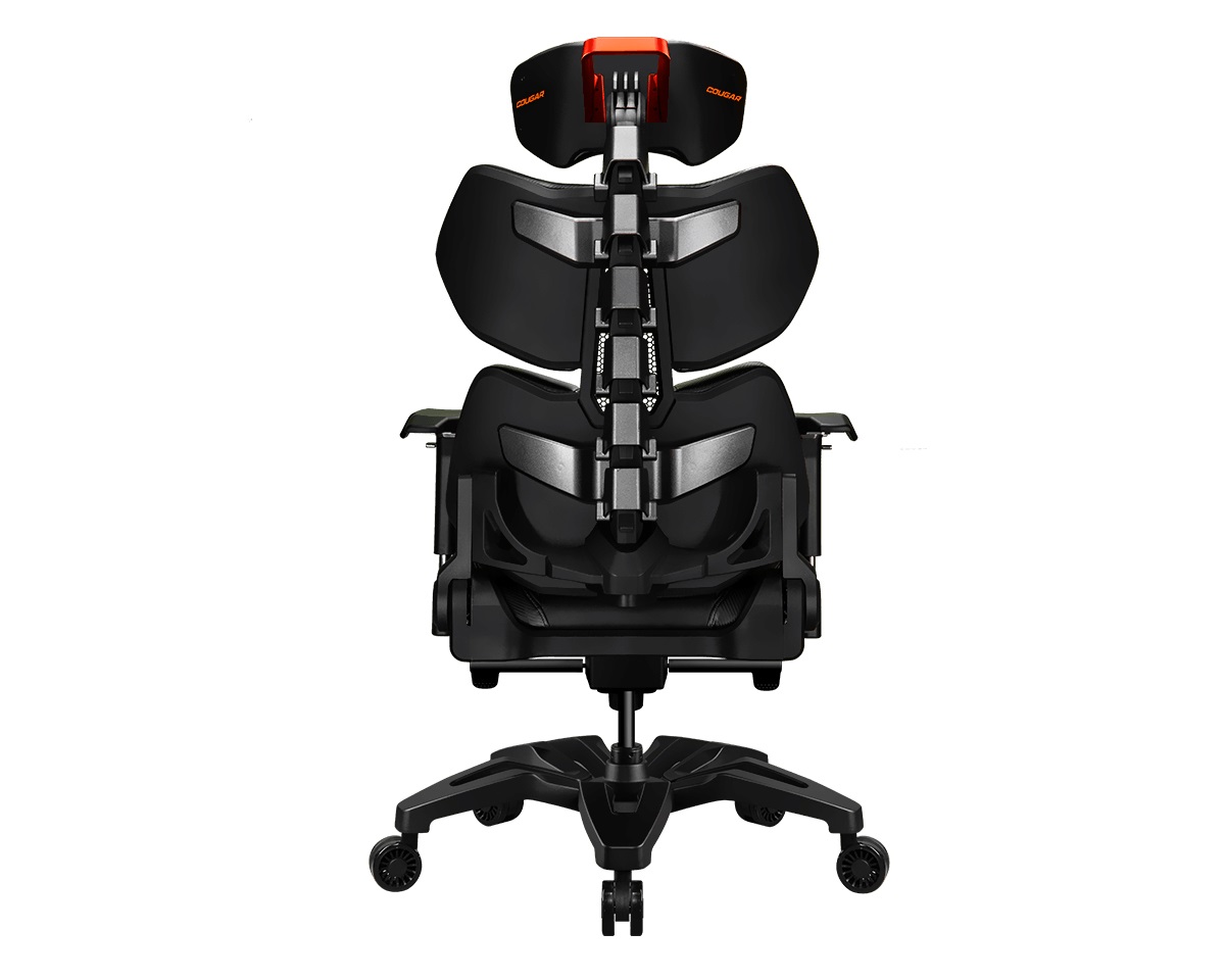 COUGAR Gaming CGR-TER Sedia da Gaming Universale Imbottita Nero con Regolazione 4D