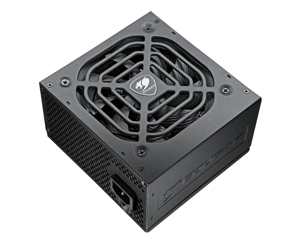 COUGAR STC600 Alimentatore per Computer 600 W 80 Non Modulare con Ventola da 120mm e Connettori 20 4 pin ATX - Nero