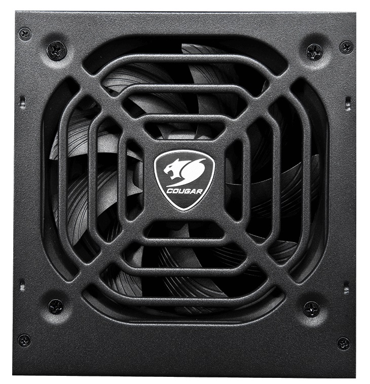 COUGAR STC600 Alimentatore per Computer 600 W 80 Non Modulare con Ventola da 120mm e Connettori 20 4 pin ATX - Nero