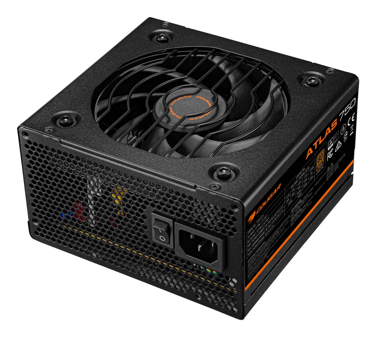 COUGAR Gaming ATLAS 750 Alimentatore per Computer 750 W 80 PLUS Bronze 20 4 pin ATX Nero con Ventola da 120mm