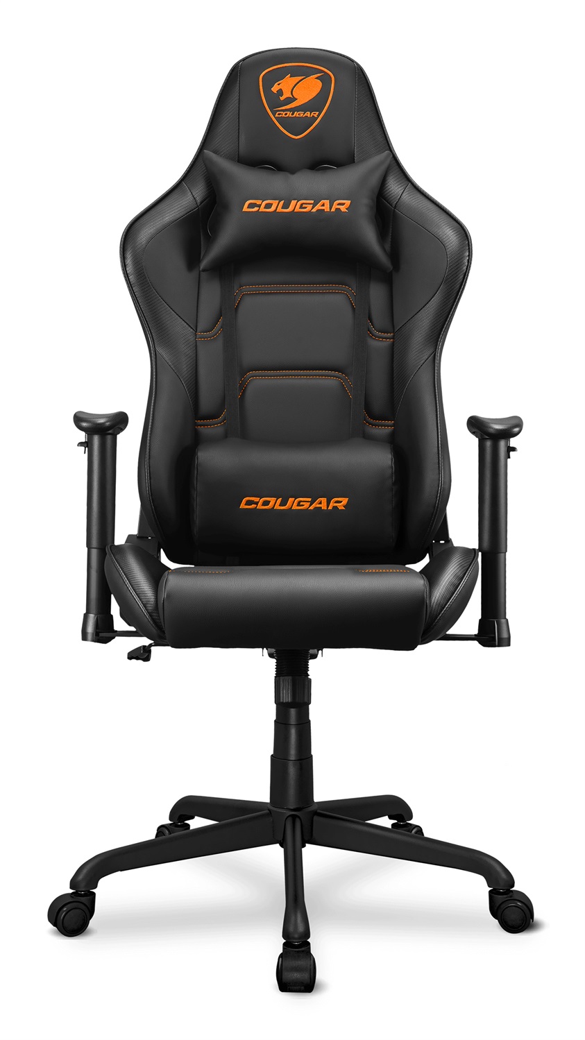 COUGAR Gaming Armor Elite CGR-ELI-BLB - Sedia per gaming universale, max 120 kg, Seduta e schienale imbottiti, Nero