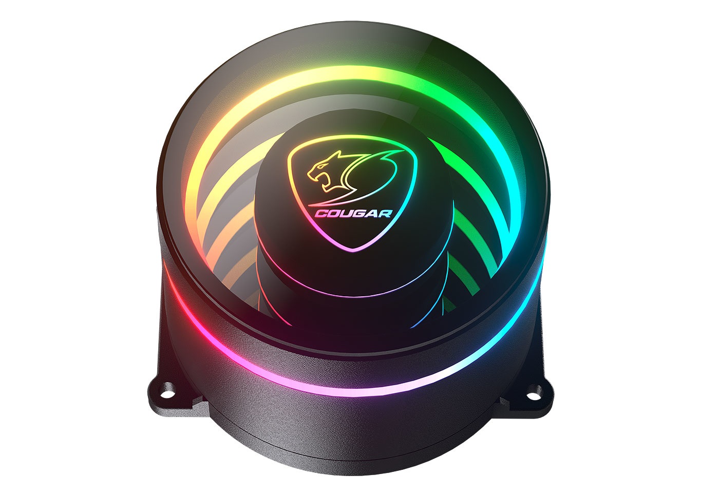 COUGAR Gaming Poseidon Elite ARGB 240 Raffreddatore di liquidi tutto in uno Nero - 240mm, 33,5 dB, Compatibile Intel e AMD