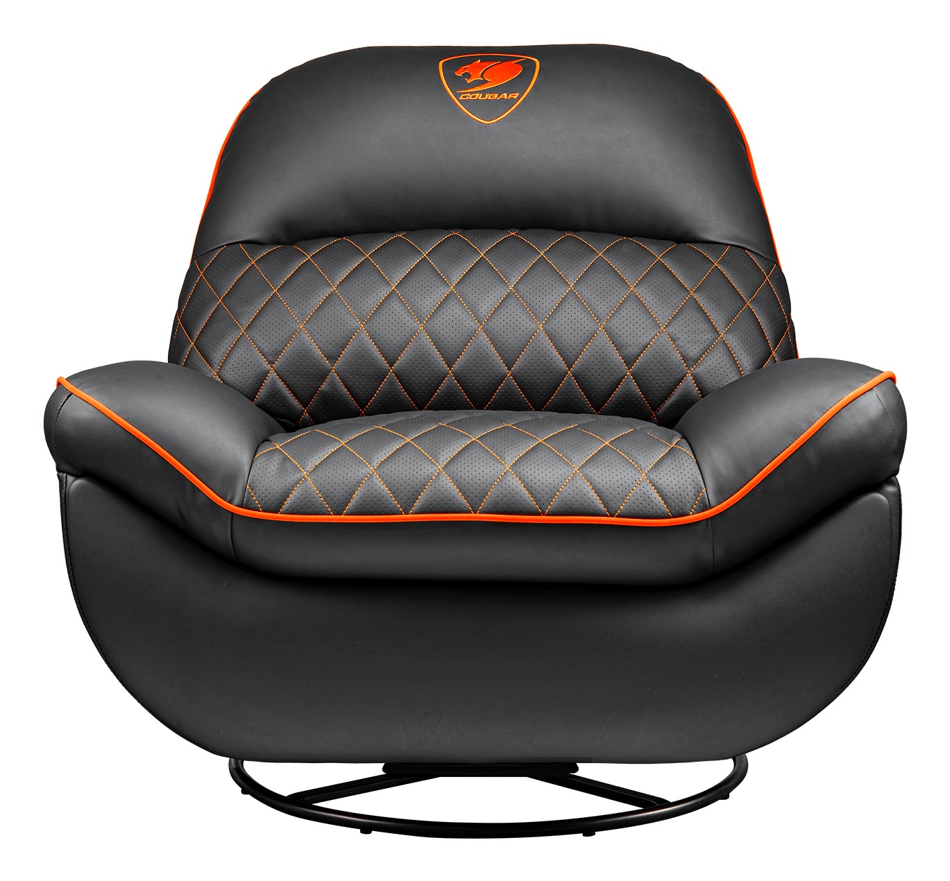 Cougar Sedia Gaming Overlord - Ergonomica, Regolabile, Finta Pelle