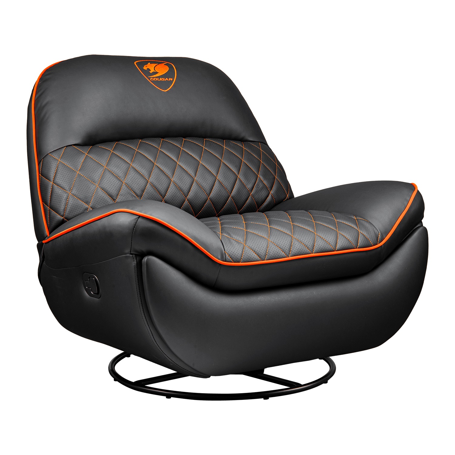 Cougar Sedia Gaming Overlord - Ergonomica, Regolabile, Finta Pelle